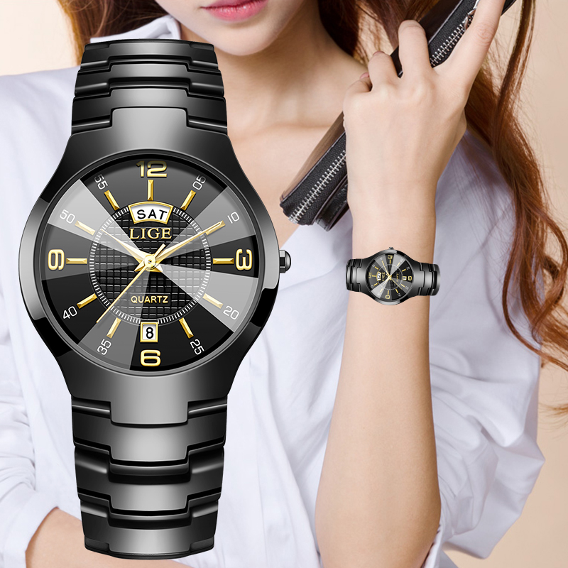 Luxury Watch & Jewellery - LIGE Mode Elegante Damen Armbanduhr Luxus