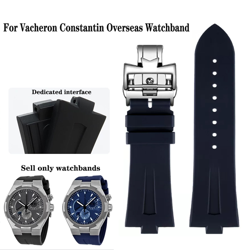 Luxury Watch Vacheron Constantin - Silikon-Gummi-Uhrenarmbänder für Vacheron Constantin Overseas VC