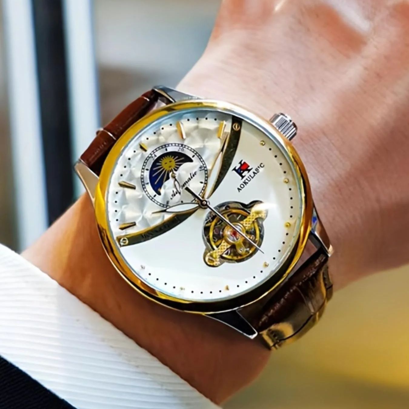 Luxury Watch It - Luxuriöse Herren-Automatikuhr mit hoher Authentizität und
