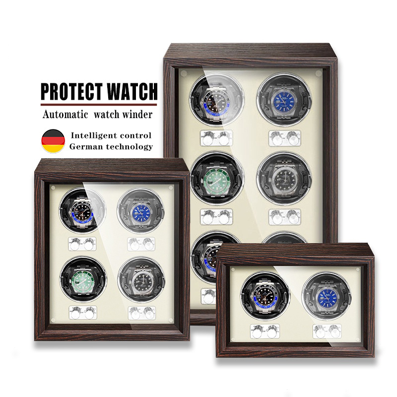 Luxury Watch Winder Box - The Spot Goods 1/2/4/6 Slot Automatik-Uhrenbewegerbox