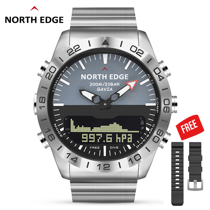 Compass Watch Luxury - Männer Tauchen Sport Digitaluhr Herrenuhren Militär