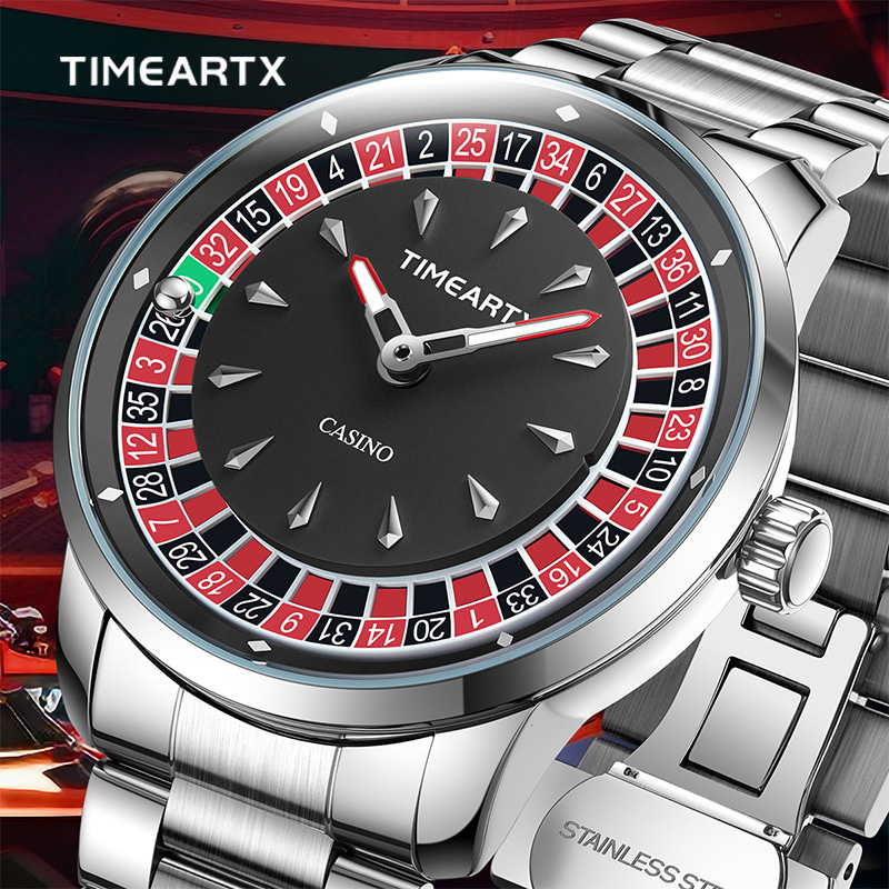 Luxury Watch Affordable - TIMEARTX Brandneue Luxus-Quarzuhren für Herren, europäisches