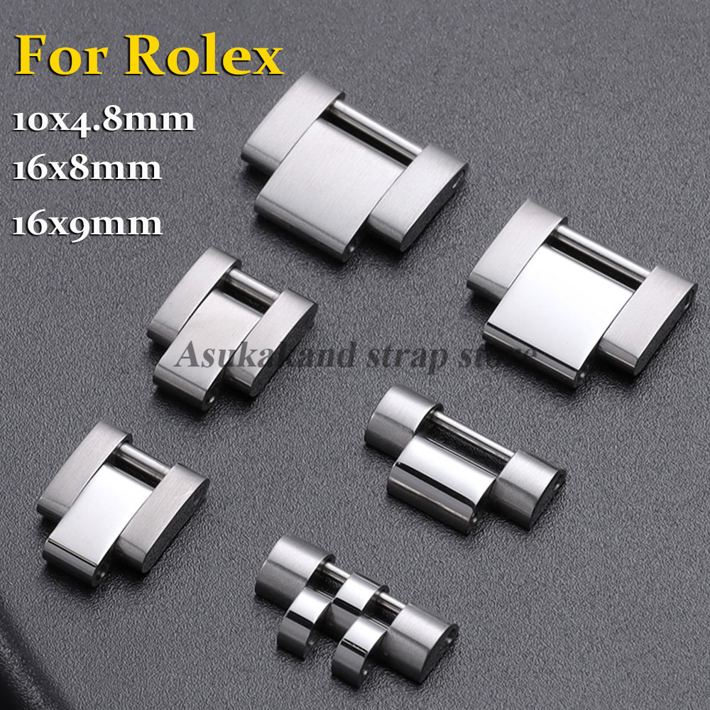 Luxury Watch News - 16x8mm/16x9mm/10x4.8mm Metall-Verlängerungsstück für Rolex President Oyster