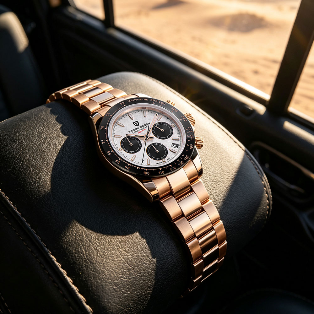 Luxury Watch Affordable - Top-Marke PAGANI DESIGN Luxus-Herrenuhr Multifunktionaler Chronograph