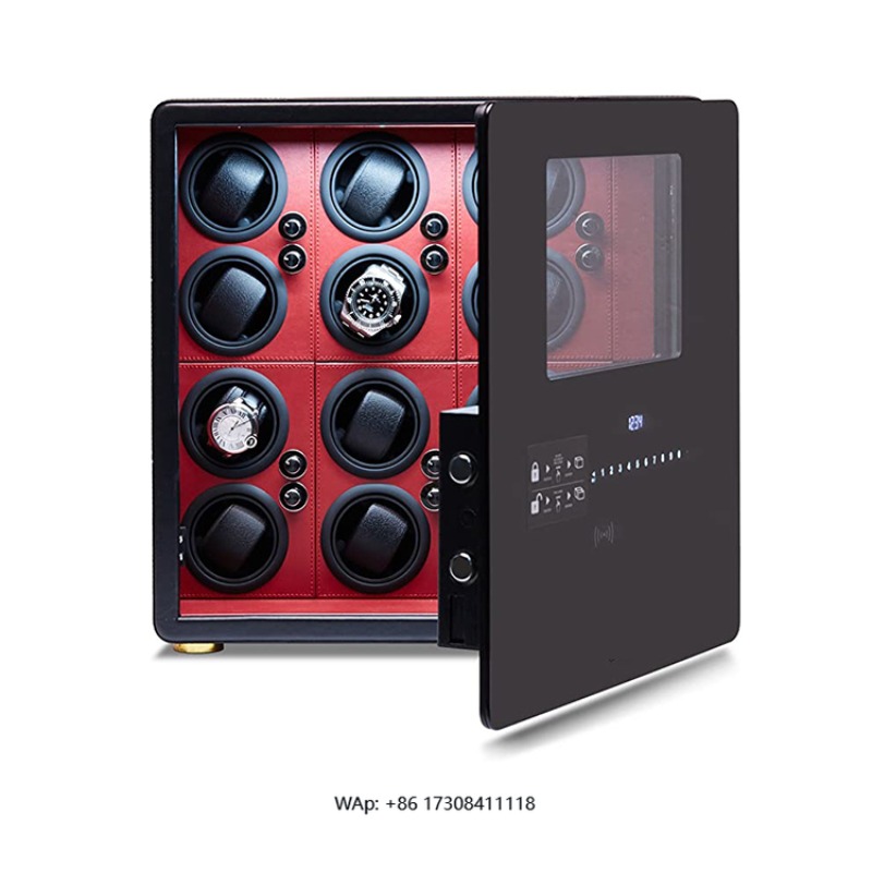 Luxury Watch Winder Box - Luxuriöse Uhrenbeweger-Box mit 12 Automatik-Rotoren und