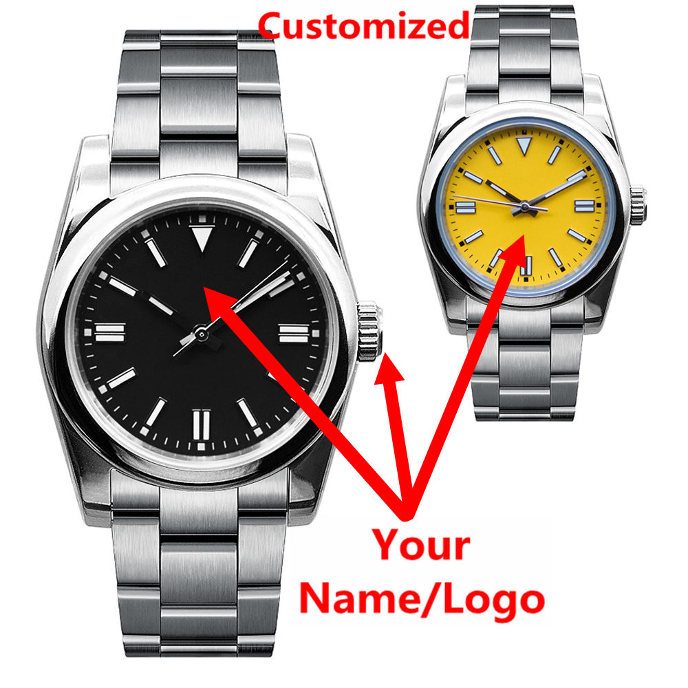 Luxury Watch News - Herrenuhr mit individuellem Logo, Saphirglas, luxuriöse