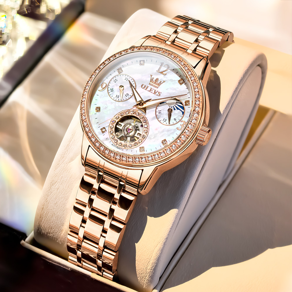 Luxury Watch & Jewellery - OLEVS Damenuhren, Top-Marke, luxuriös, modisch, feiner