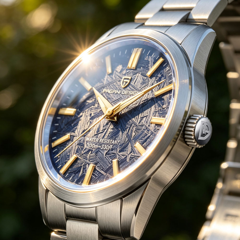 Luxury Watch Straps - PAGANI DESIGN 40MM Herren Quarzuhr TMI