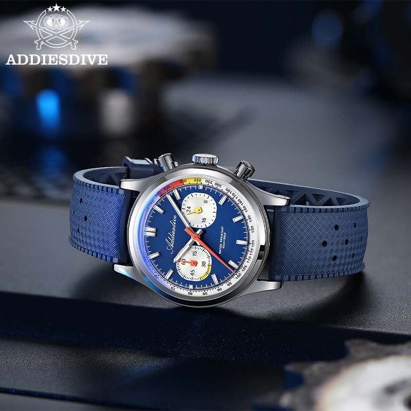 ADDIESDIVE Herren Quarz-Chrono – Luxury Watch With Rubber Strap Bewertung und Preis
