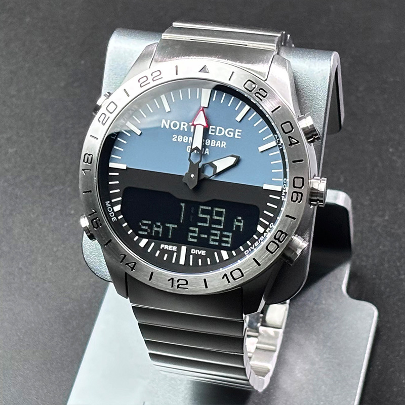 NORTH EDGE Herren-Taucheruhr,  – Compass Watch Luxury Bewertung und Preis