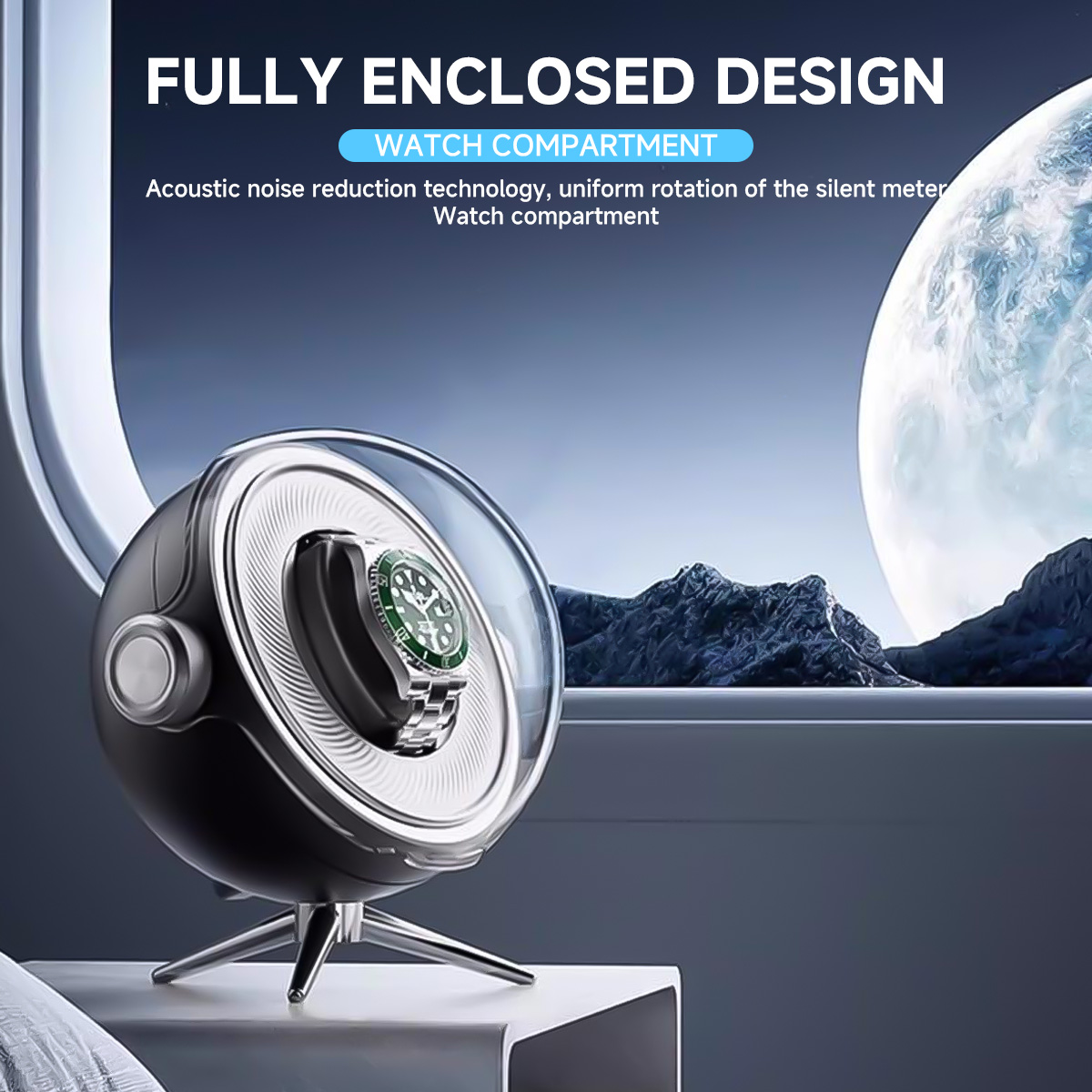 High-End Silent Breathing Ligh – Luxury Watch Winder Box Bewertung und Preis