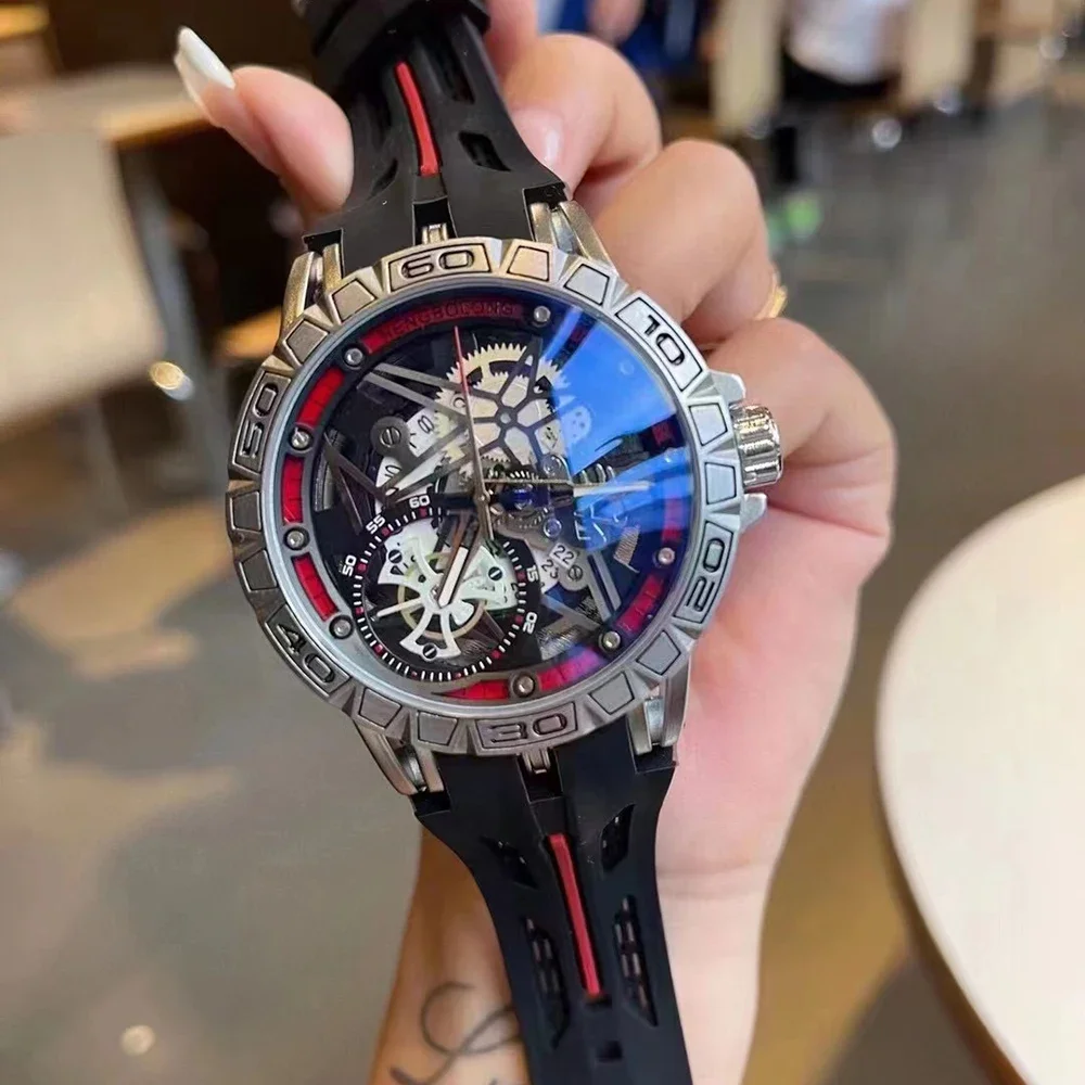 3D Quarzuhren für Herren Luxus – Luxury Watch With Rubber Strap Bewertung und Preis