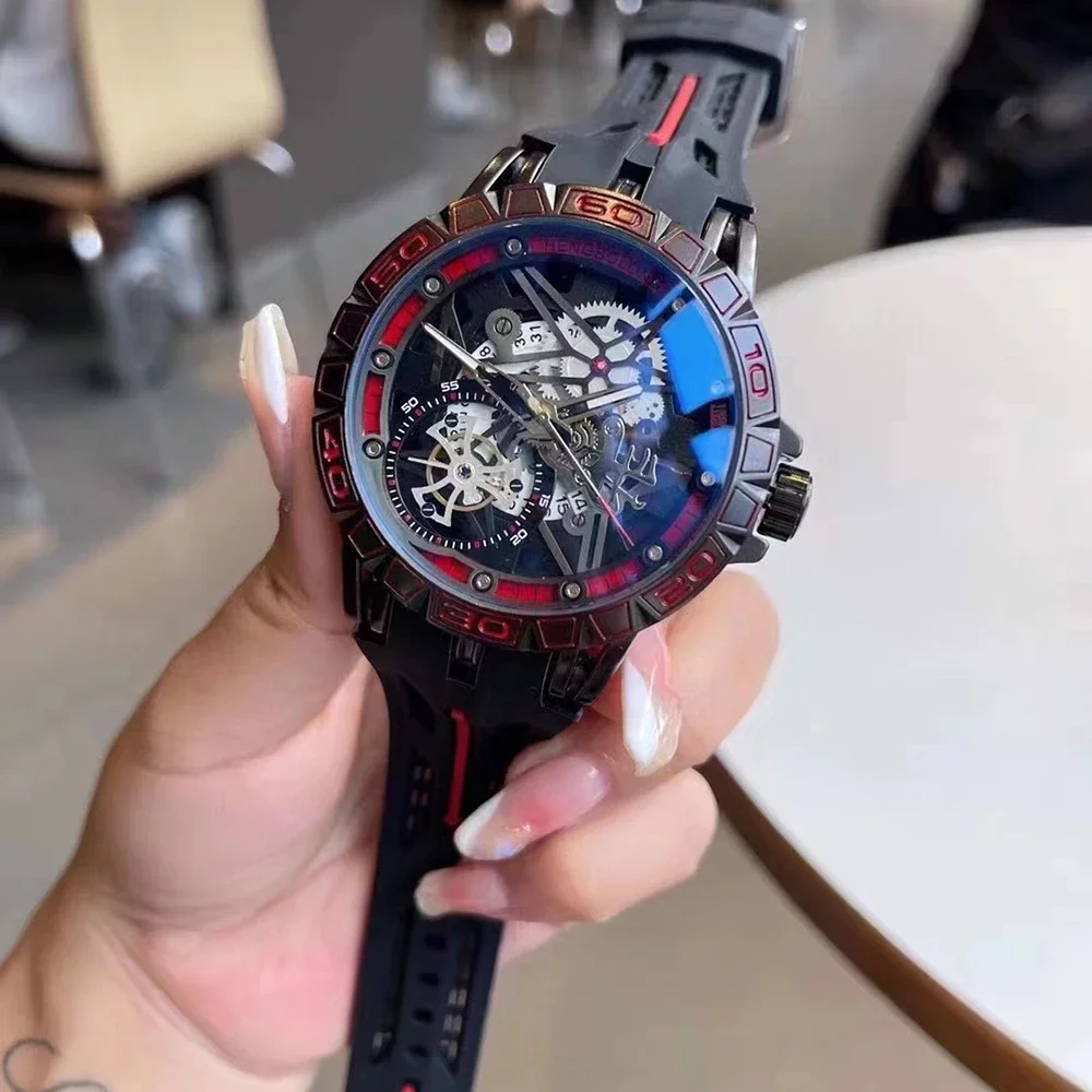 3D Quarzuhren für Herren Luxus – Luxury Watch With Rubber Strap Bewertung und Preis