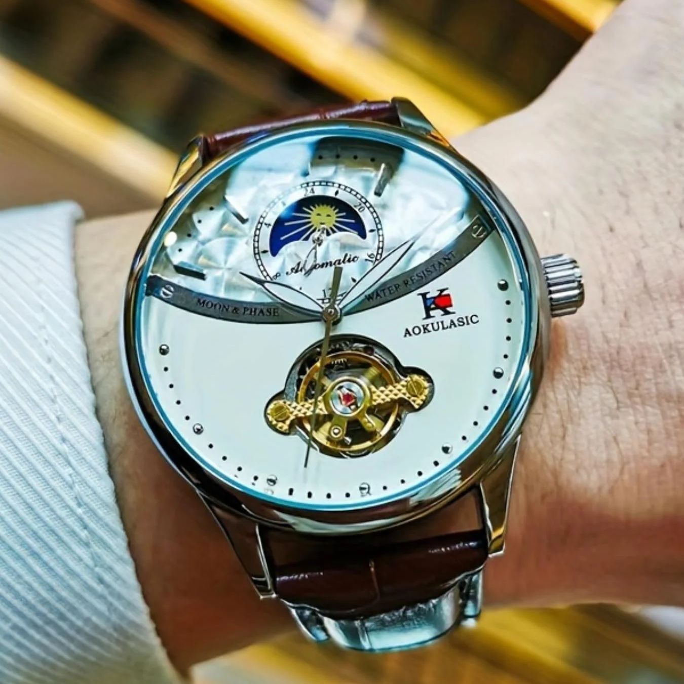 Luxuriöse Herren-Automatikuhr  – Luxury Watch It Bewertung und Preis