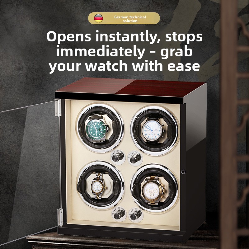 Automatische Rotierende Uhrenb – Luxury Watch Winder Box Bewertung und Preis
