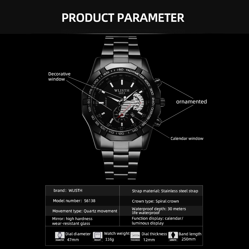 Luxusmarke Herrenuhr Wasserdic – Luxury Watch Affordable Bewertung und Preis