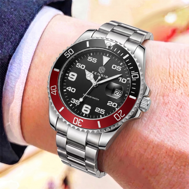 Klassische Herren-Quarzuhr mit – Luxury Watch It Bewertung und Preis