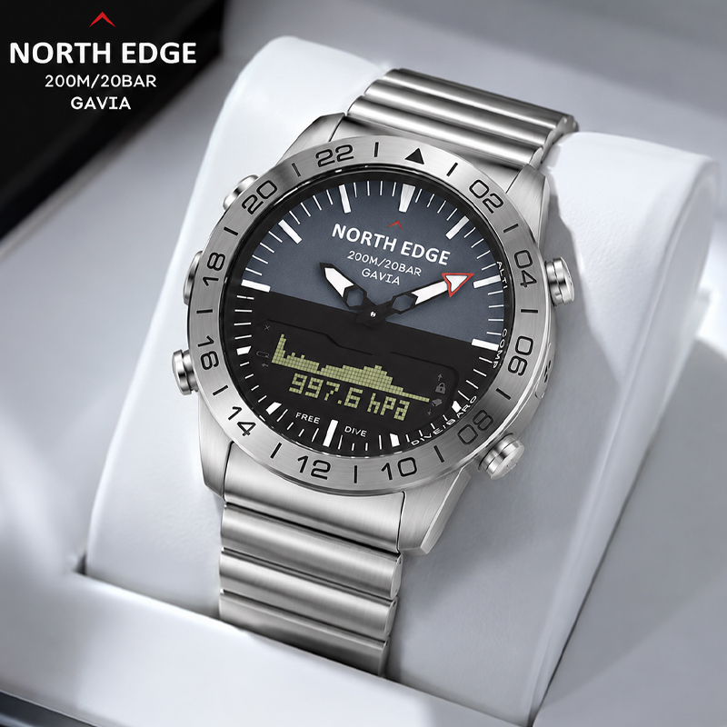 NORTH EDGE Herren-Tauchsport-D – Compass Watch Luxury Bewertung und Preis