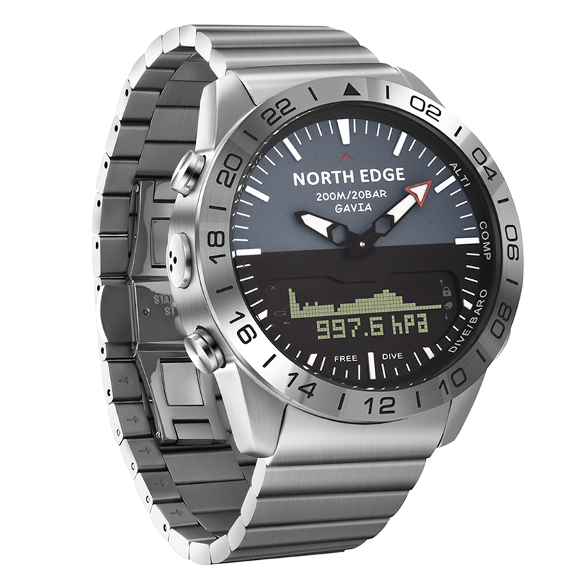 NORTH EDGE Herren-Tauchsport-D – Compass Watch Luxury Bewertung und Preis