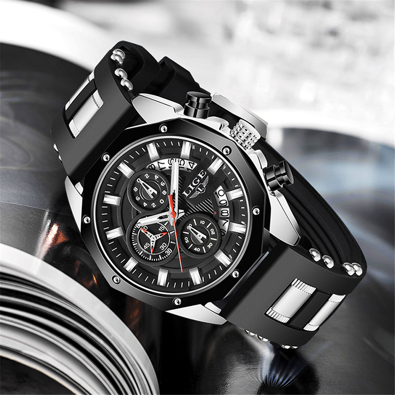 LIGE Mode Outdoor Quarz Herren – Luxury Watch Straps Bewertung und Preis
