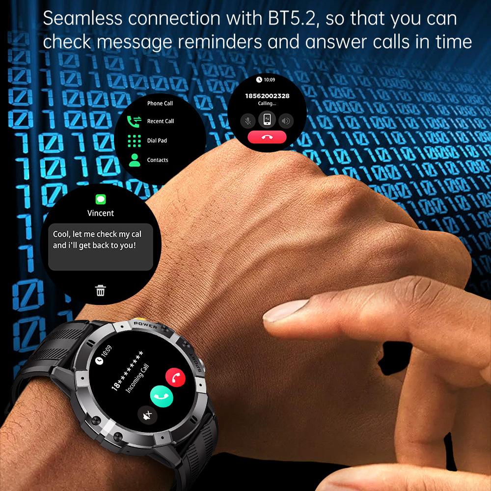 Outdoor-Militär-Smartwatch mit – Luxury Watch Arabic Bewertung und Preis