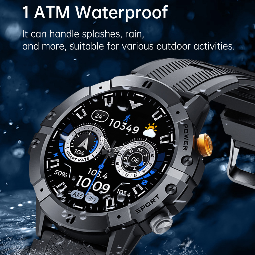 Outdoor-Militär-Smartwatch mit – Luxury Watch Arabic Bewertung und Preis