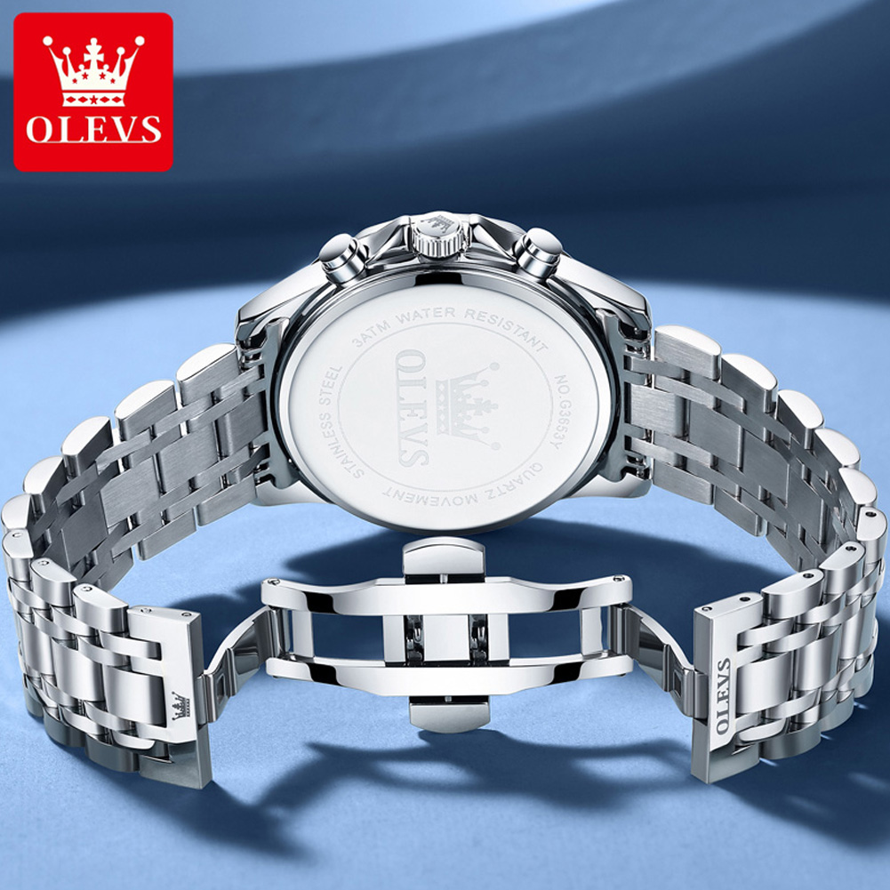 OLEVS 3653 Marken-Mondphasen-K – Luxury Watch Affordable Bewertung und Preis