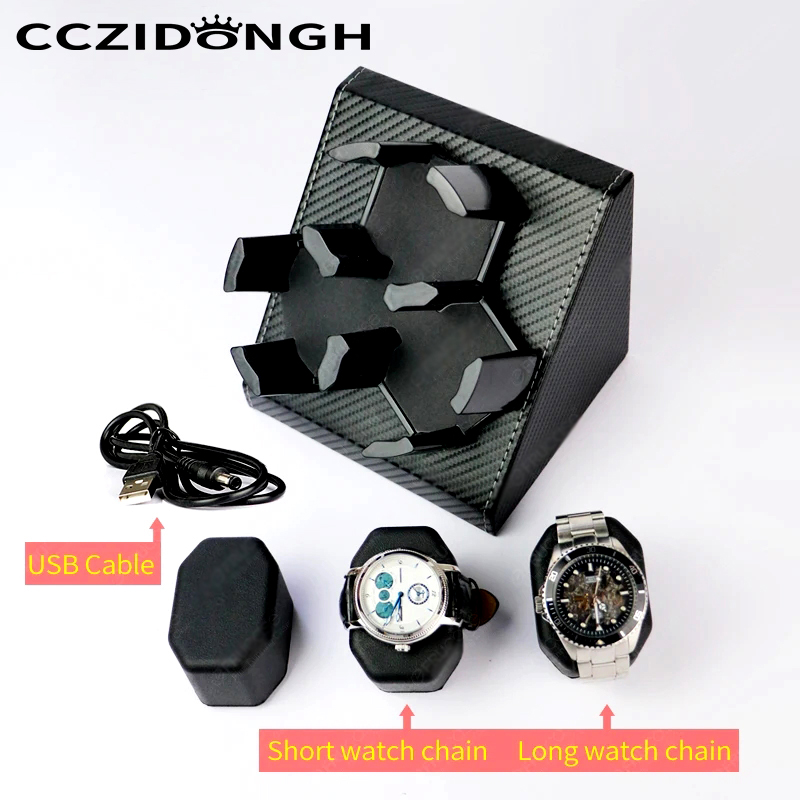 3+0 Uhrenbeweger aus Leder, au – Luxury Watch Winder Box Bewertung und Preis