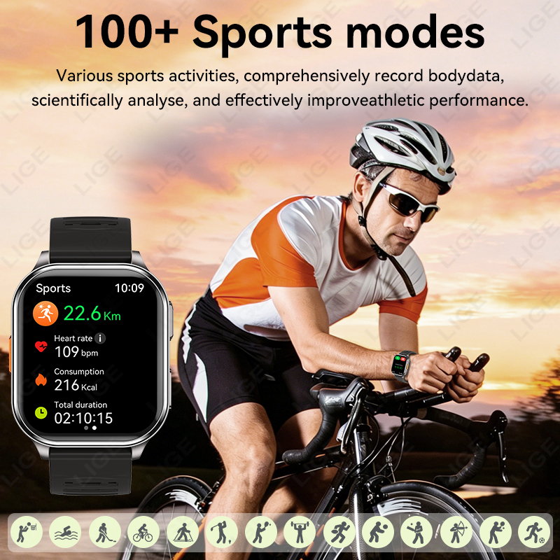 LIGE Kamera Smartwatch für Män – Luxury Watch Photo Bewertung und Preis