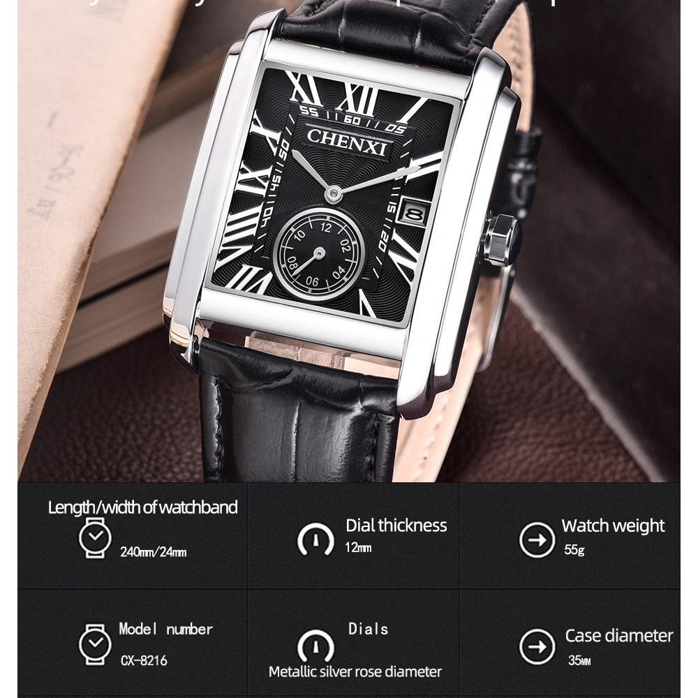 CHENXI 8216 Mode Klassische Qu – Luxury Watch Affordable Bewertung und Preis