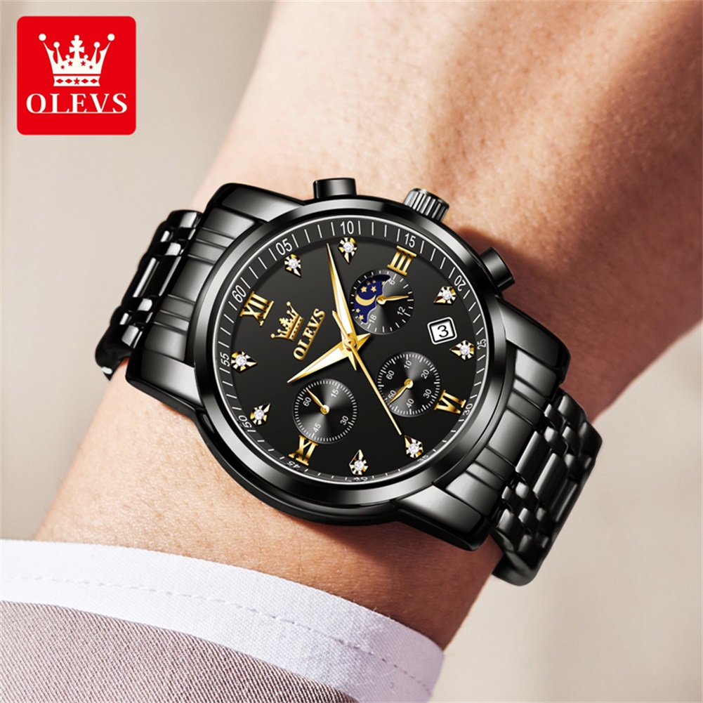 OLEVS Beliebte Herrenuhren aus – Luxury Watch Affordable Bewertung und Preis