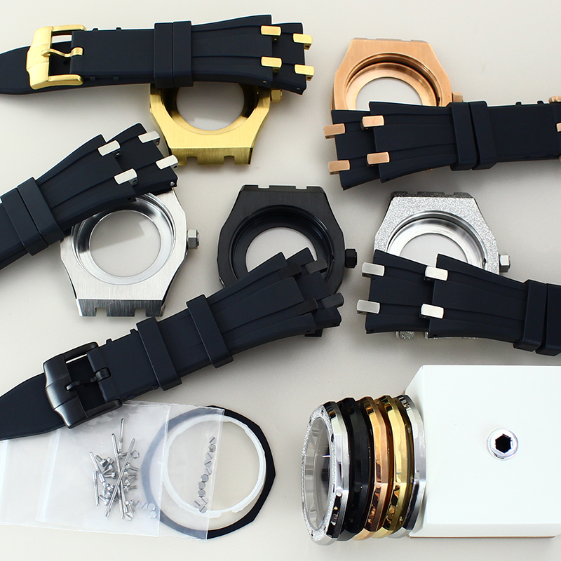 Silbrig 41mm Luxus Herren Uhre – Luxury Watch With Rubber Strap Bewertung und Preis