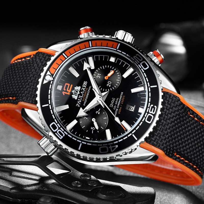 PAULAREIS P Luxus Männer Autom – Luxury Watch With Rubber Strap Bewertung und Preis