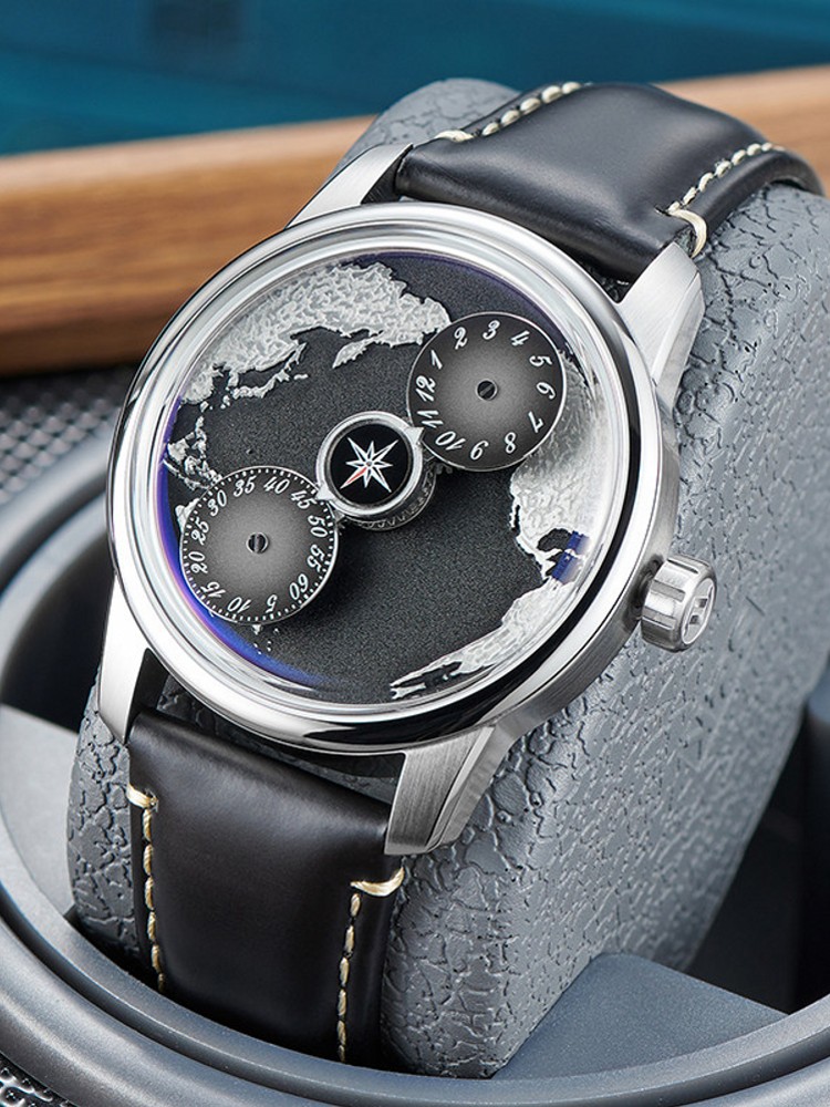 Casual Herren-Armbanduhr „Blue – Compass Watch Luxury Bewertung und Preis