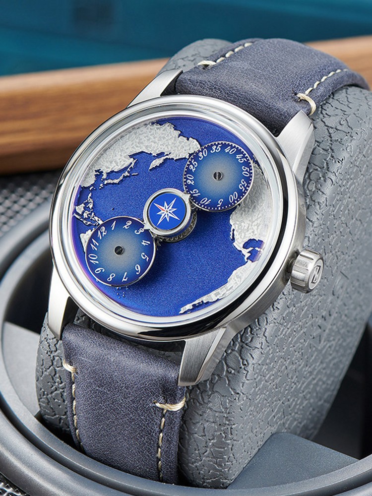Casual Herren-Armbanduhr „Blue – Compass Watch Luxury Bewertung und Preis