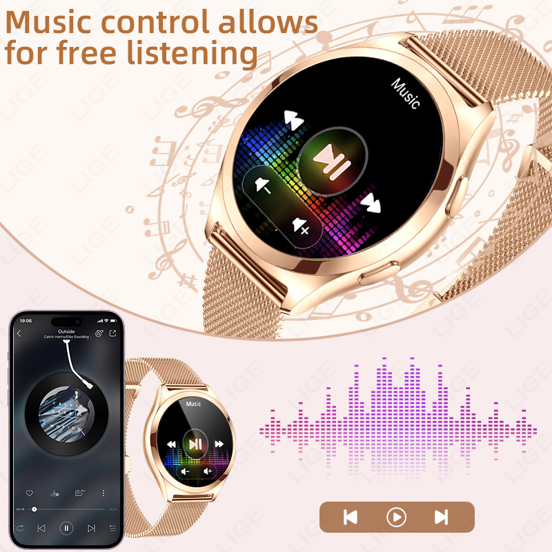 LIGE Luxus-Smartwatch für Dame – Compass Watch Luxury Bewertung und Preis