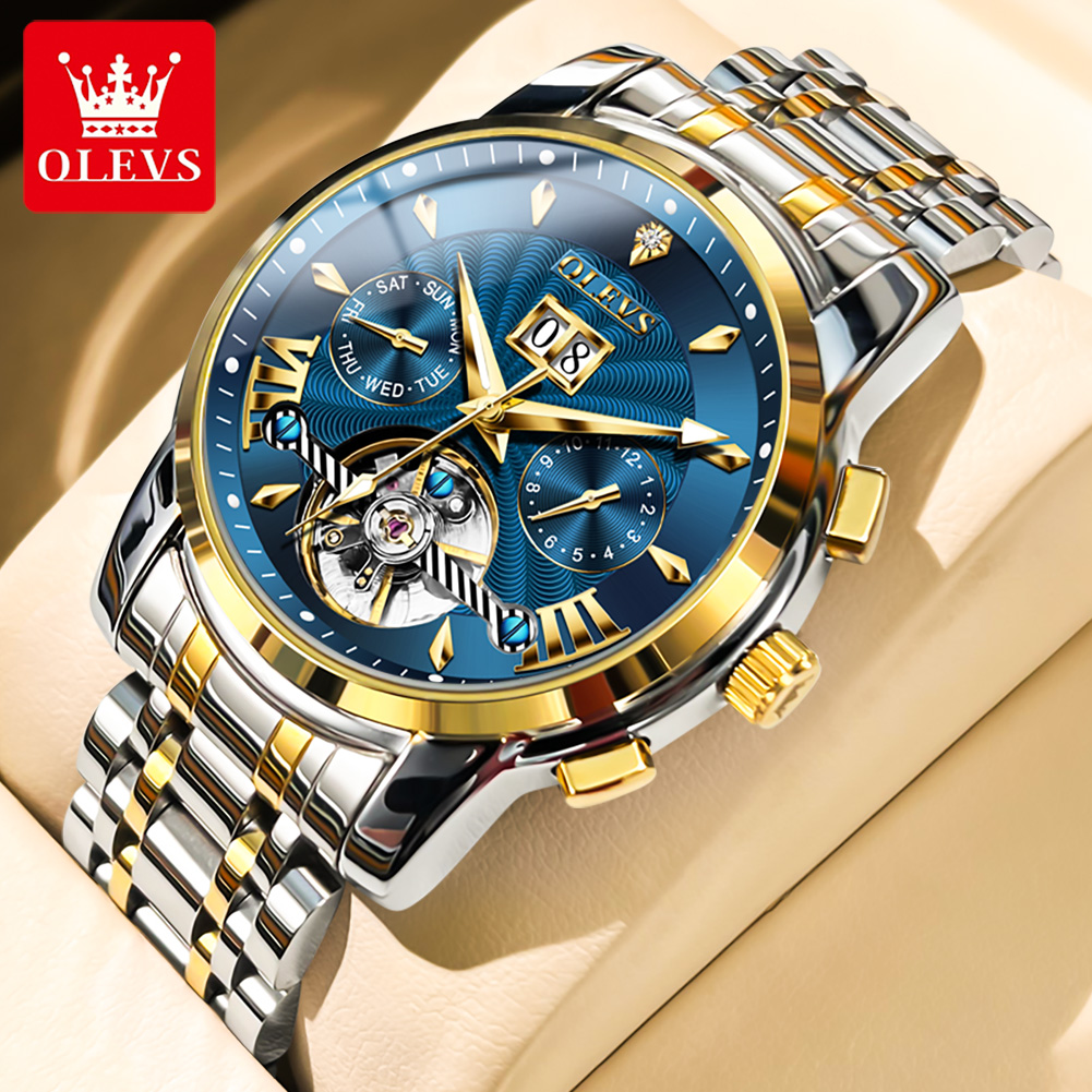 OLEVS Männer Uhren Luxus Mode  – Luxury Watch Straps Bewertung und Preis