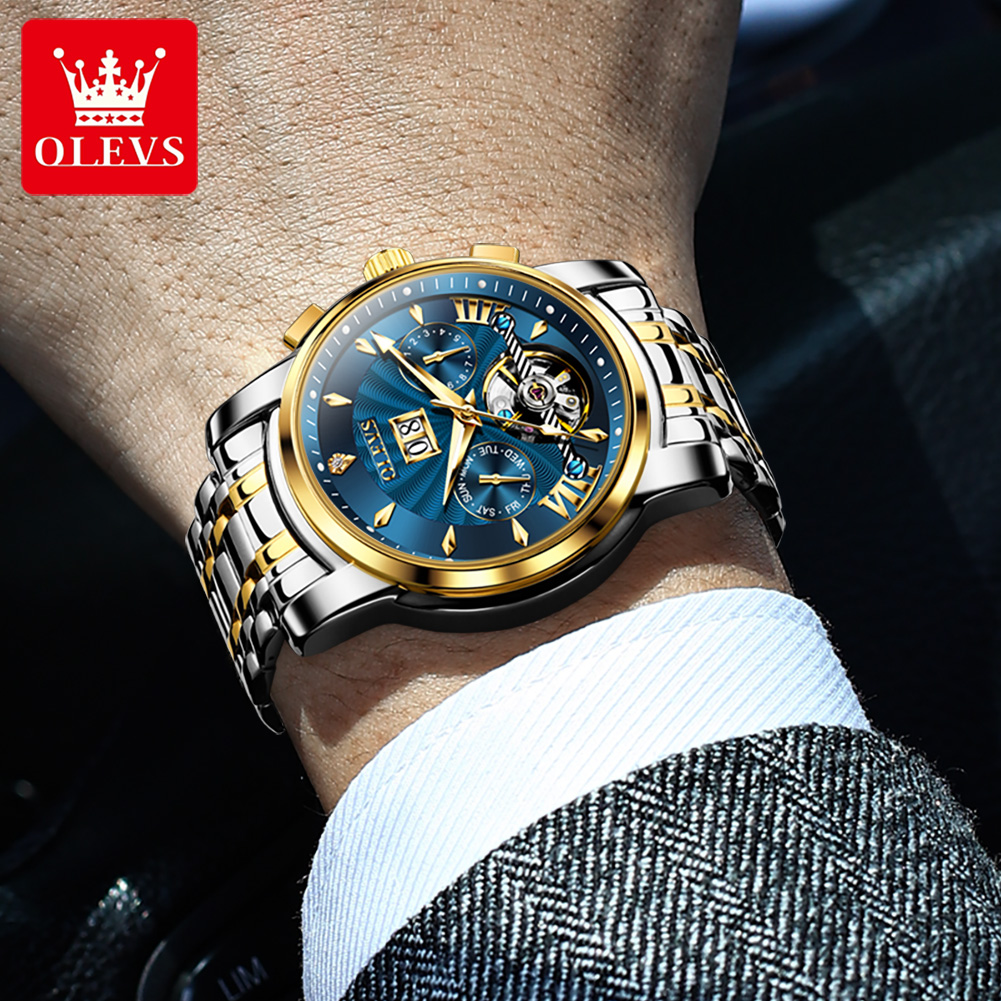 OLEVS Männer Uhren Luxus Mode  – Luxury Watch Straps Bewertung und Preis