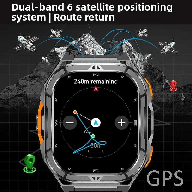 Luxuriöse AMOLED Smartwatch mi – Compass Watch Luxury Bewertung und Preis