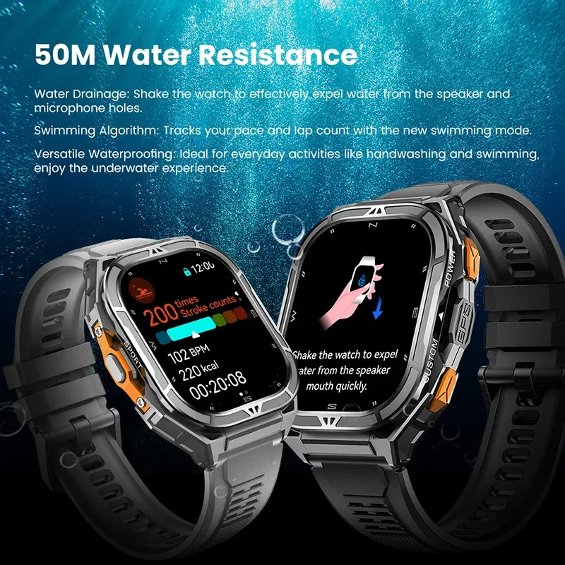 Luxuriöse AMOLED Smartwatch mi – Compass Watch Luxury Bewertung und Preis