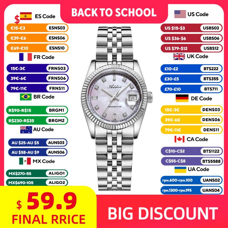 ADDIES 585 Quarz Damenuhren, S – Luxury Watch & Jewellery Bewertung und Preis