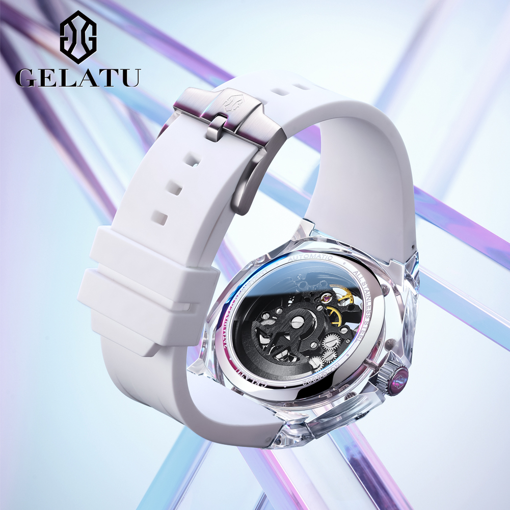 GELATU 8002 Automatische mecha – Luxury Watch With Rubber Strap Bewertung und Preis