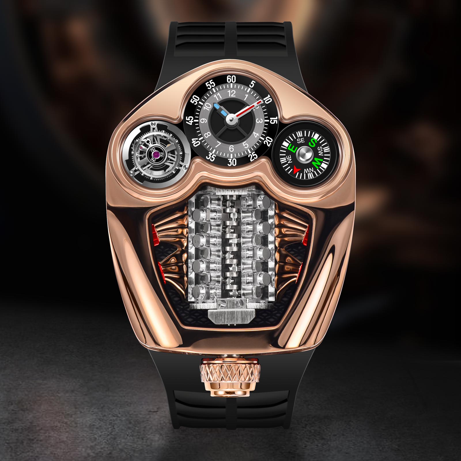 PINDU Design NEUE Engine Serie – Compass Watch Luxury Bewertung und Preis